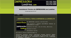 Desktop Screenshot of impressoralondrina.com